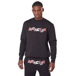 Mercier Mens Anonymous Crew Neck Sweatshirt / Black